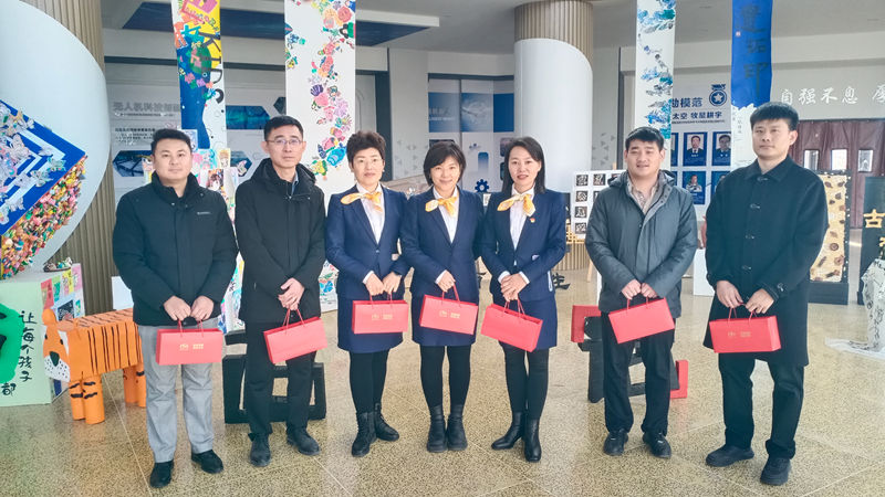 濟寧華都黨員公益服務(wù)隊開展“迎新春 送溫暖”系列活動